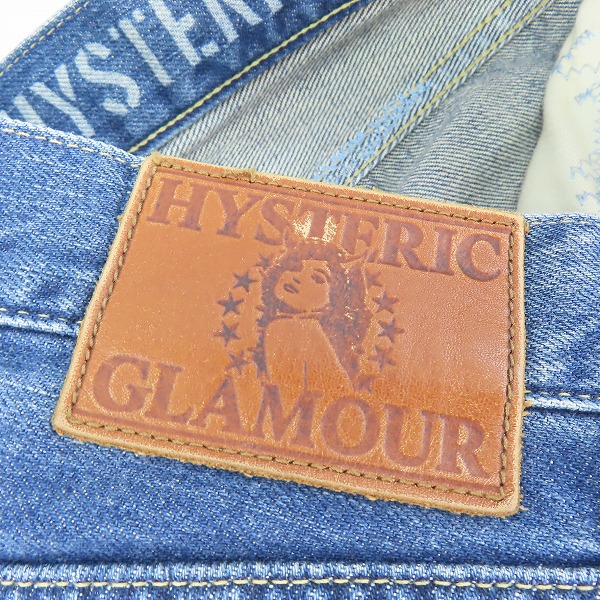 実際に弊社で買取させて頂いたHYSTERIC GLAMOUR/ヒステリックグラマー CR加工 デニムパンツ 0241AP09 31の画像 5枚目