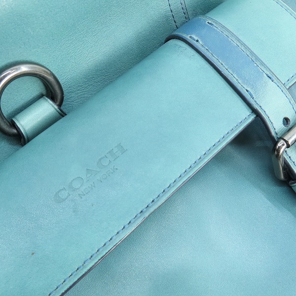 実際に弊社で買取させて頂いたCOACH/コーチ BLEECKER/ブリーカー レザー バッグパック/リュック 54940の画像 7枚目
