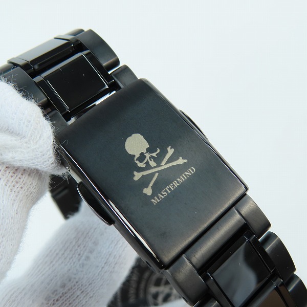 実際に弊社で買取させて頂いたSEIKO×MASTERMIND/セイコー×マスターマインド ASTRON Revolution Line 数量限定150本 腕時計 5X53-0AR0/SBXC041の画像 6枚目