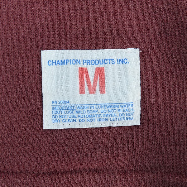 実際に弊社で買取させて頂いたchampion/チャンピオン 70s復刻 ハンチントン・ビーチ カリフォルニア Tシャツ/Mの画像 3枚目