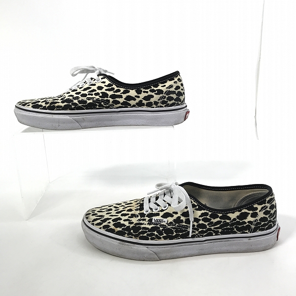 実際に弊社で買取させて頂いた【難有り】VANS×WACKO MARIA/バンズ×ワコマリア V44 AUTHENTIC/オーセンティック レオパード 667569-0001/26.5の画像 3枚目