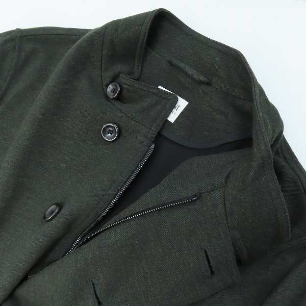 実際に弊社で買取させて頂いたARMANI COLLEZIONI/アルマーニ コレツォーニ ジップジャケット/ブルゾン 52の画像 2枚目