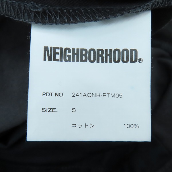 実際に弊社で買取させて頂いたNEIGHBORHOOD/ネイバーフッド ネップバックチノ ピンタック パンツ 241AQNH-PTM05/Sの画像 3枚目