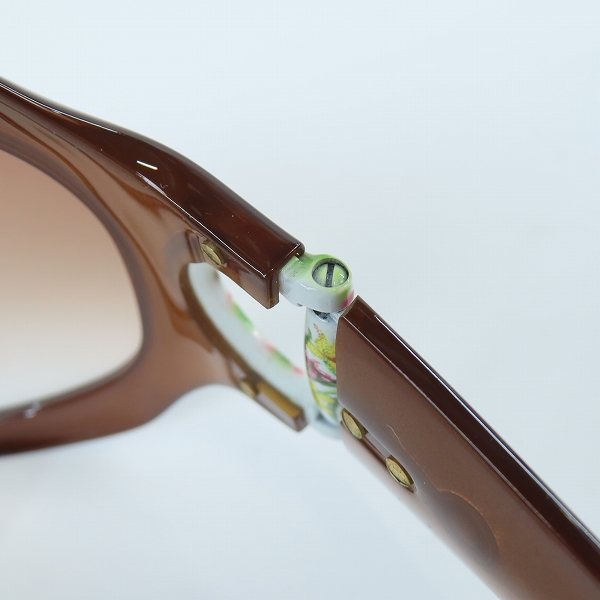 実際に弊社で買取させて頂いたGUCCI/グッチ フラワー柄ホースビット サングラス/アイウェア GG2900の画像 6枚目