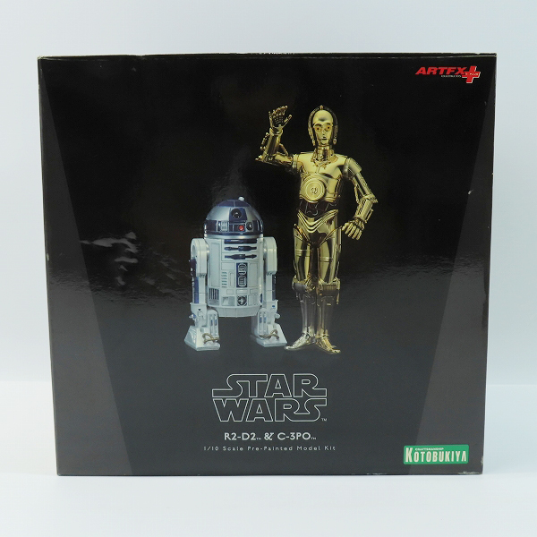 実際に弊社で買取させて頂いたKOTOBUKIYA/コトブキヤ ARTFX+ STAR WARS/スターウォーズ 1/10 R2-D2 & C-3PO/簡易組み立てキット/フィギュア