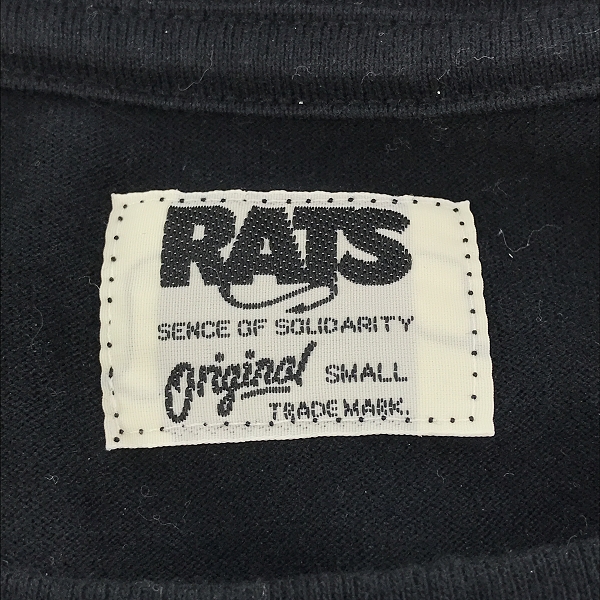 実際に弊社で買取させて頂いたRATS/ラッツ SOLIDARITY TEE/バックビッグプリント半袖Tシャツ 23'RT-0502/Sの画像 2枚目