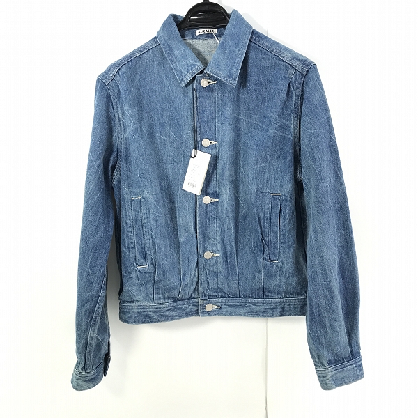 実際に弊社で買取させて頂いた【未使用】AURALEE/オーラリー  SELVEDGE FADED LIGHT DENIM BLOUSON/セルビッジ フェイデッド ライト ブルゾン A23SB03DE/2