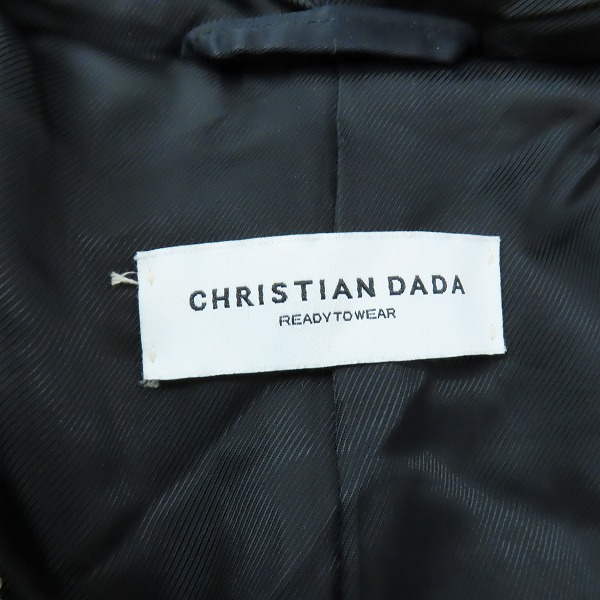 実際に弊社で買取させて頂いたCHRISTIAN DADA/クリスチャンダダ ジップアップ コートの画像 3枚目