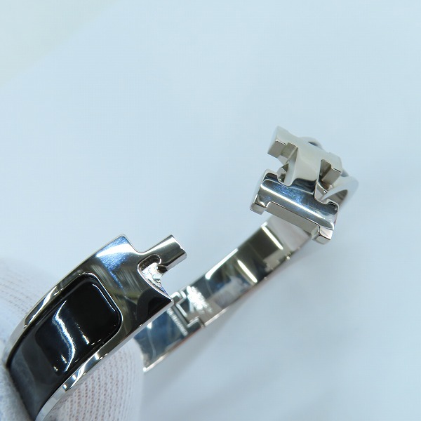 実際に弊社で買取させて頂いたHERMES/エルメス クリッククラック Hブレスレットの画像 6枚目