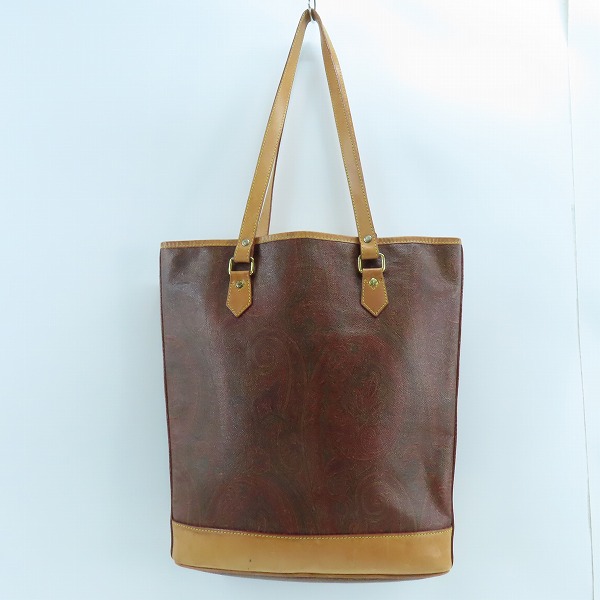 実際に弊社で買取させて頂いたETRO/エトロ ペイズリー柄 トートバッグの画像 1枚目