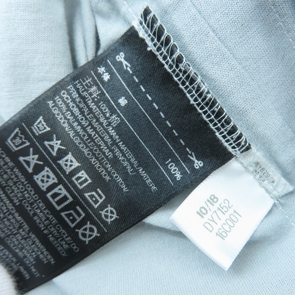 実際に弊社で買取させて頂いたY-3/ワイスリー ヨウジヤマモト×アディダス サイドテープ 半袖Tシャツ Sの画像 3枚目