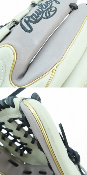 実際に弊社で買取させて頂いたRawlings/ローリングス 軟式グラブ オールラウンド用 ハイパーテック GR4FHTCN55W グローブ/グラブの画像 8枚目