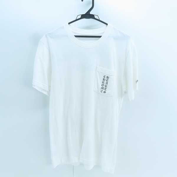 実際に弊社で買取させて頂いた【JPタグ】CHROME HEARTS/クロムハーツ 胸ポケット 半袖Tシャツ 2212-304-0598/M