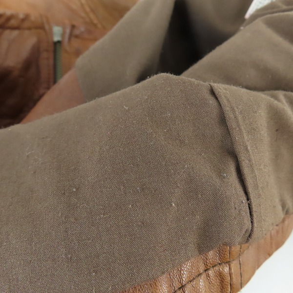 実際に弊社で買取させて頂いたglamb/グラム 羊革/ラム レザー ジャケット/3の画像 6枚目