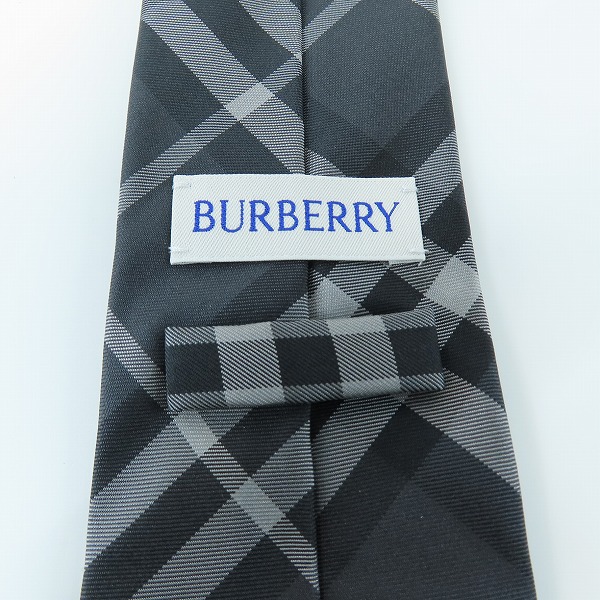 実際に弊社で買取させて頂いたBURBERRY/バーバリー チェック柄 ネクタイの画像 3枚目