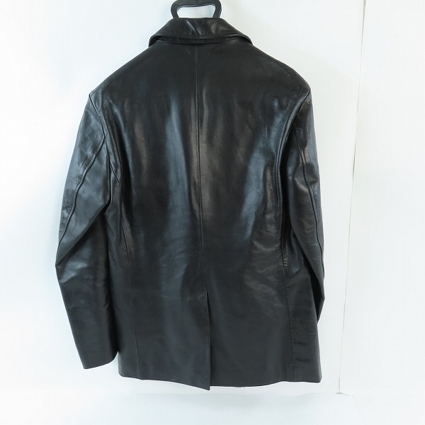 実際に弊社で買取させて頂いたSHIPS/シップス レザージャケット/Mの画像 1枚目