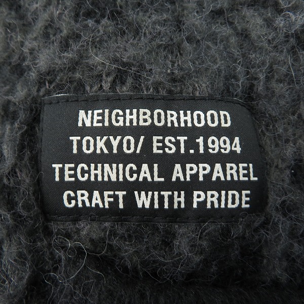 実際に弊社で買取させて頂いたNEIGHBORHOOD/ネイバーフッド 22AW レオパード柄 カーディガン 222FUNH-KNM02 /Mの画像 3枚目