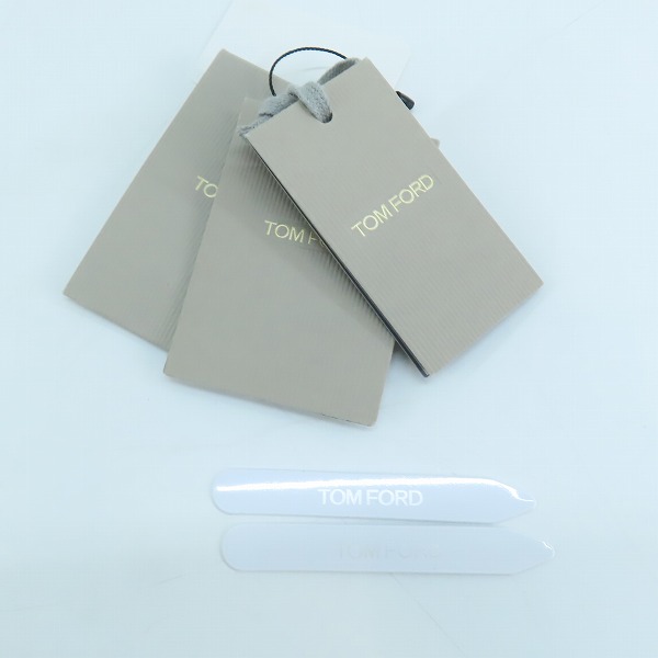 実際に弊社で買取させて頂いたTOM FORD/トムフォード 22SS 長袖シャツ 3520700143/39の画像 9枚目