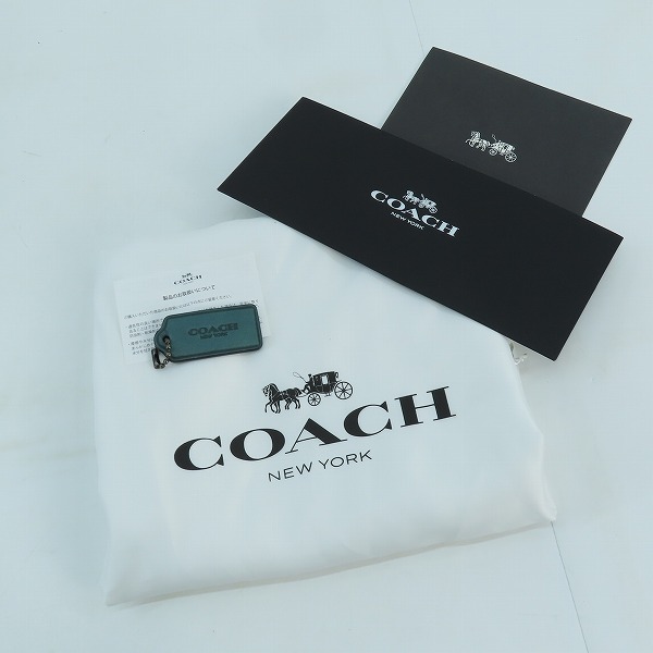 実際に弊社で買取させて頂いたCOACH/コーチ BLEECKER/ブリーカー レザー バッグパック/リュック 54940の画像 9枚目
