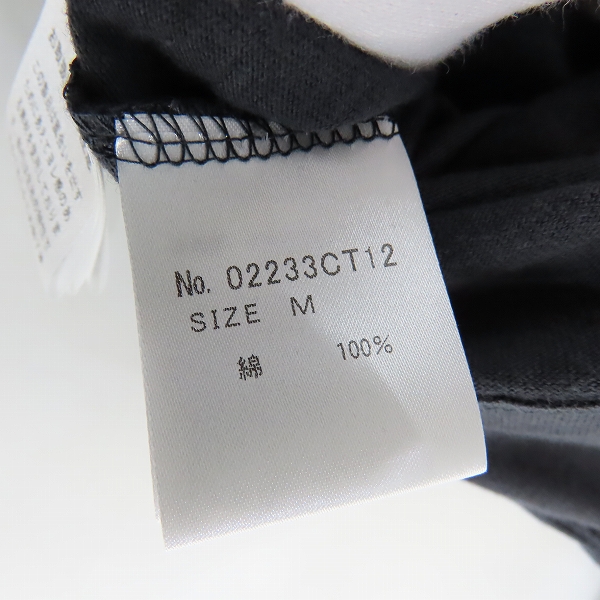 実際に弊社で買取させて頂いた【未使用】HYSTERIC GLAMOUR/ヒステリックグラマー CHECKER FLAG/チェッカー フラッグ ガール Tシャツ 02233CT12/Mの画像 3枚目