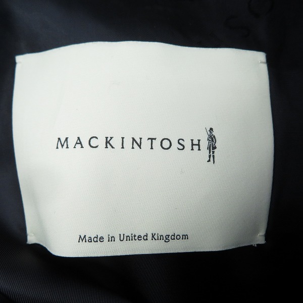実際に弊社で買取させて頂いたMACKINTOSH/マッキントッシュ KIRKTON ライト メルトン ミリタリーフ―デットコート GM-1103F/36の画像 2枚目