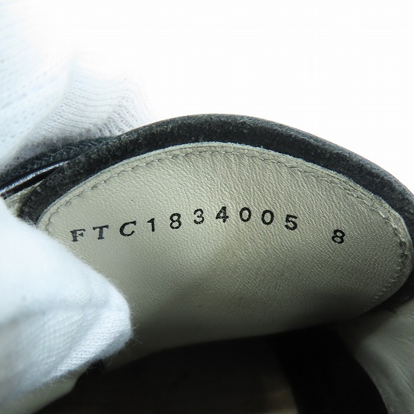 実際に弊社で買取させて頂いたfoot the coacher/フットザコーチャー D-RING SHOES BRAIDED シューズ FTC1834005/8の画像 5枚目