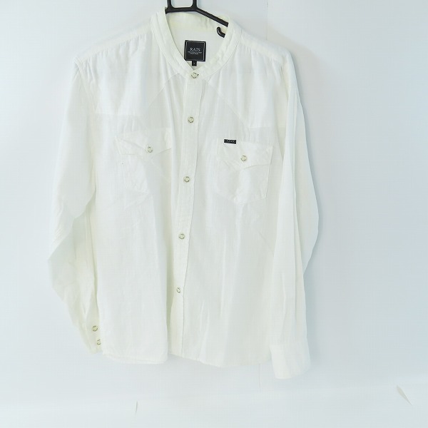 実際に弊社で買取させて頂いたRATS/ラッツ スタンドカラー ウエスタンシャツ 22’RS-0507/L