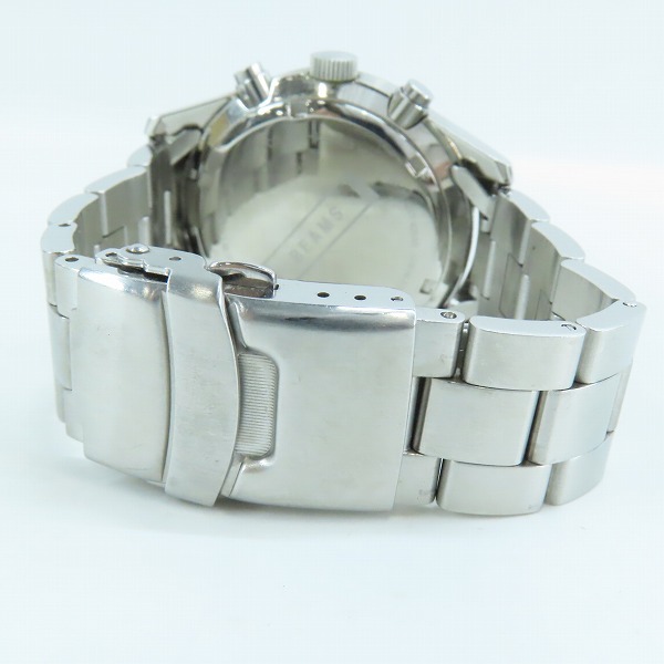 実際に弊社で買取させて頂いたBEAMS×CITIZEN/ビームス×シチズン アナログ腕時計 クロノグラフ GN-4-S【動作未確認】の画像 2枚目