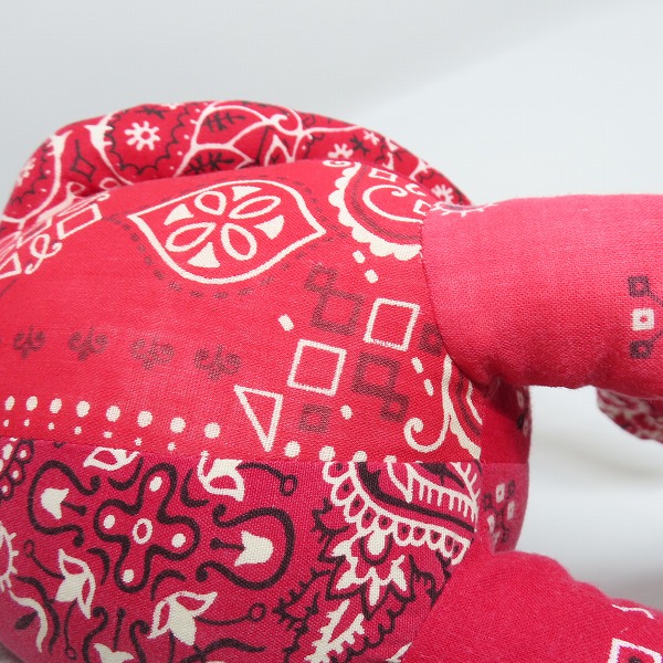 実際に弊社で買取させて頂いたREADY MADE/レディメイド BANDANA FROG MAN/バンダナ フロッグマン ぬいぐるみの画像 5枚目