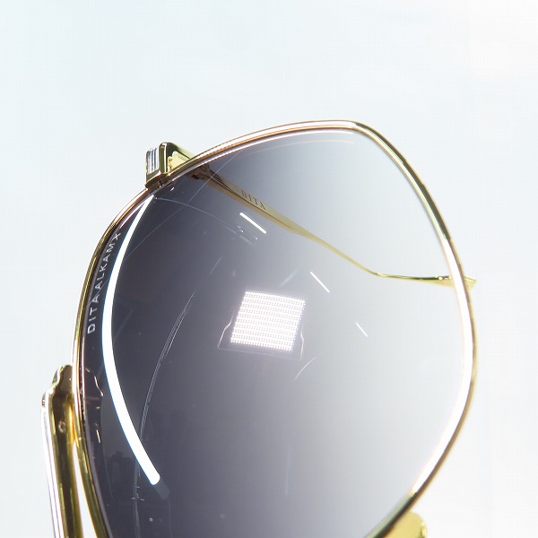 実際に弊社で買取させて頂いたDITA/ディータ ALKAMX サングラス/アイウェア DTS100-A-01 GLD-SLVの画像 8枚目