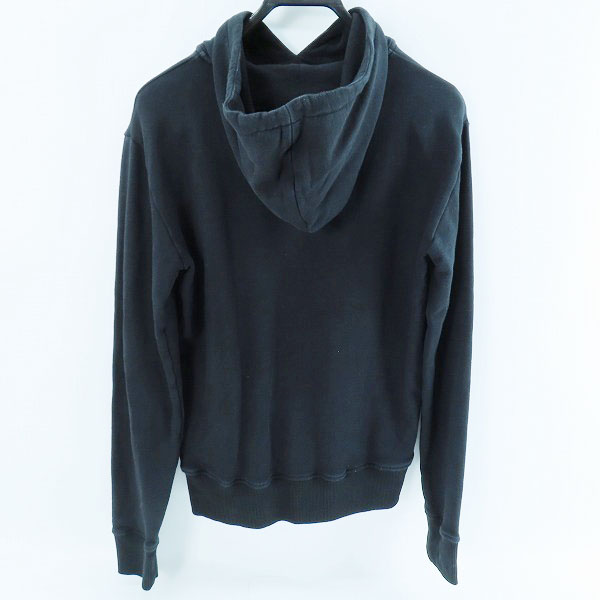 実際に弊社で買取させて頂いた【JPタグ】SAINT LAURENT/サンローラン ラメロゴ刺繍 パーカー 512332/Sの画像 1枚目