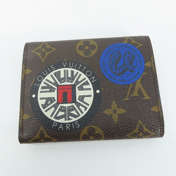 実際に弊社で買取させて頂いたLOUIS VUITTON/ルイ・ヴィトン ポルトフォイユ ヴィクトリーヌ ワールドツアーコレクション モノグラム ウォレット/財布 M62151の画像 1枚目