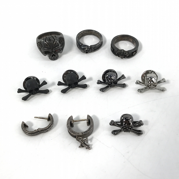 実際に弊社で買取させて頂いた【おまとめ】Roen/ロエン ピアス/ネックレス/ブレスレット/ピンバッチ アクセサリーの画像 5枚目