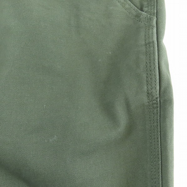 実際に弊社で買取させて頂いたCarhartt/カーハート RUGGED FLEX RIGBY DUNGAREE GRAVEL ペインターパンツ 102291 32×30の画像 6枚目