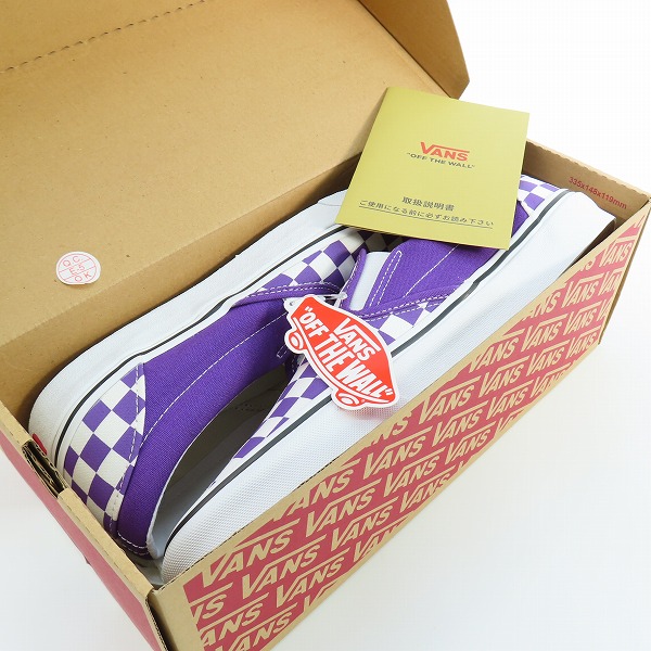 実際に弊社で買取させて頂いた【未使用】VANS/バンズ CLASSIC SLIP-ON /クラシックスリッポン VN0A5JMHBEK/30の画像 6枚目