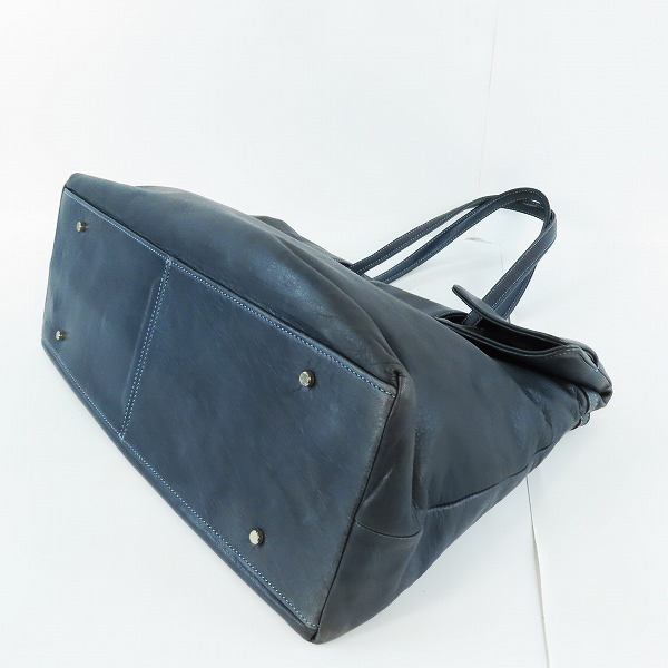 実際に弊社で買取させて頂いたaniary/アニアリ レザー フラップ トートバッグの画像 2枚目