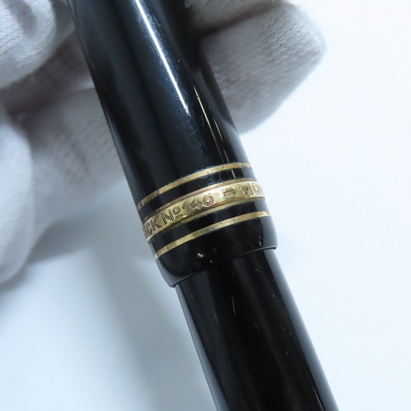 実際に弊社で買取させて頂いたMONTBLANC/モンブラン MEISTERSTUCK/マイスターシュテック 14K 4810 585 万年筆の画像 6枚目
