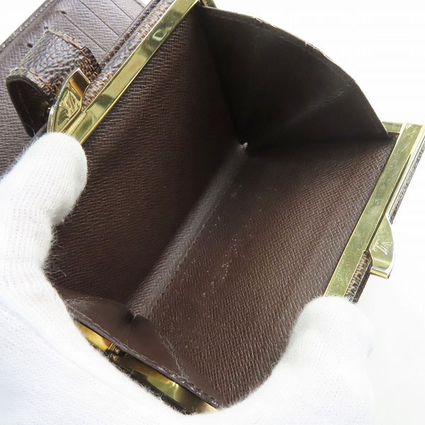 実際に弊社で買取させて頂いたLOUIS VUITTON/ルイ・ヴィトン ダミエ 二つ折り財布 N61674の画像 6枚目
