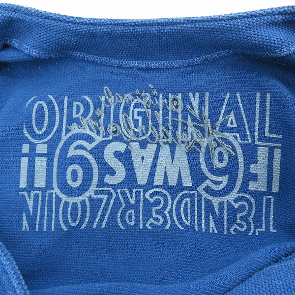 実際に弊社で買取させて頂いたTENDERLOIN/テンダーロイン MOSS STITCH COAT モスステッチ ノーカラーコート ネイビー/Lの画像 2枚目