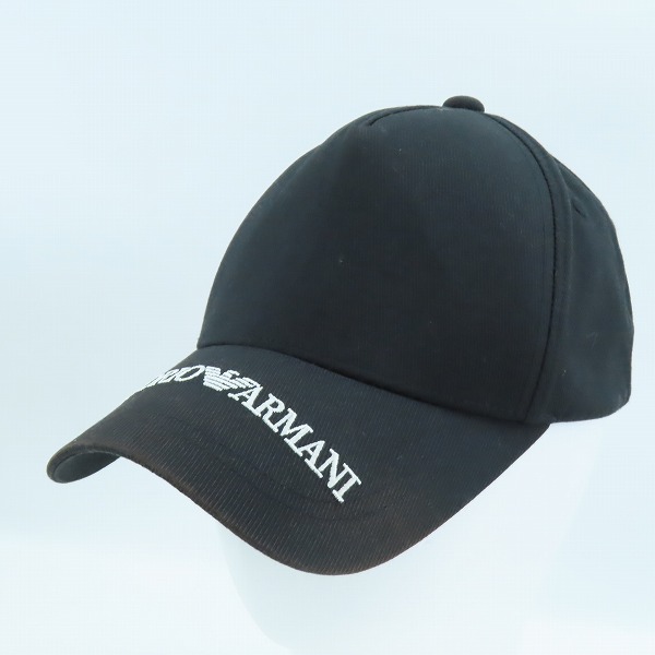 実際に弊社で買取させて頂いたEMPORIO ARMANI/エンポリオアルマーニ 帽子/キャップ 2点セットの画像 3枚目