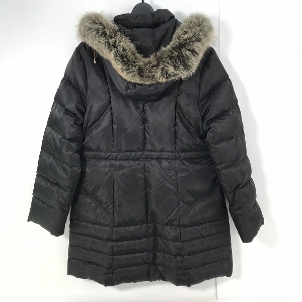 実際に弊社で買取させて頂いたBALMAIN/バルマン ブルーフォックス フードファー レディース ダウンジャケット P230D-80F/Mの画像 1枚目