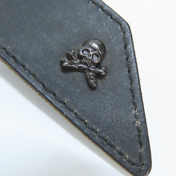 実際に弊社で買取させて頂いたRoen/ロエン スカル レザーベルトの画像 4枚目