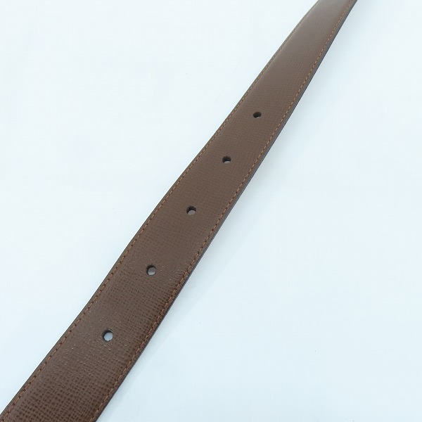 実際に弊社で買取させて頂いたS.T.Dupont/デュポン レザーベルトの画像 7枚目