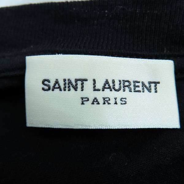 実際に弊社で買取させて頂いた【JPタグ】SAINT LAURENT/サンローランパリ 18SS ロゴプリントデザイン 半袖Tシャツ 529629/XXLの画像 2枚目