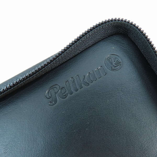 実際に弊社で買取させて頂いたPELIKAN/ペリカン レザー 万年筆用ペンケース 10本用の画像 4枚目