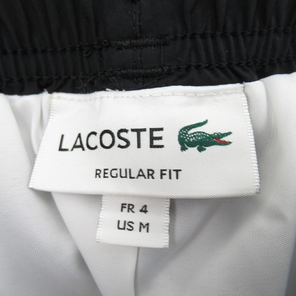 実際に弊社で買取させて頂いたLACOSTE/ラコステ アシンメトリー パッチワーク トラックパンツ XH0116/Mの画像 2枚目