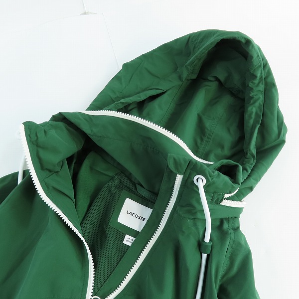 実際に弊社で買取させて頂いたLACOSTE/ラコステ 撥水タフタショートトラックジャケット BH4608/52の画像 2枚目
