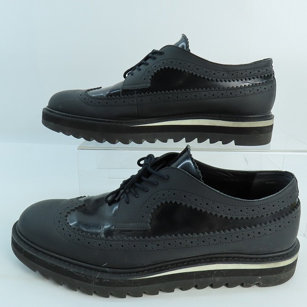 実際に弊社で買取させて頂いたonitsuka tiger/オニツカタイガー THE ONITSUKA BROGUE/ブローグ レザーシューズ 1181A140/29の画像 3枚目