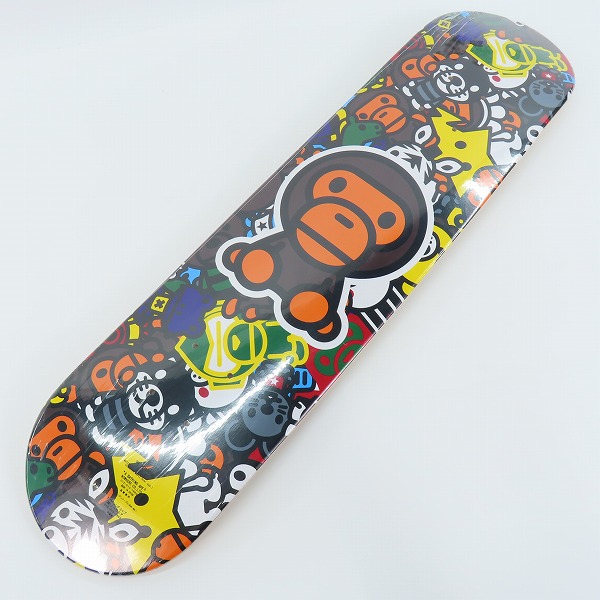 実際に弊社で買取させて頂いた【未開封】BAPE KIDS/アベイシングエイプ MILO マイロ スケートボード デッキ