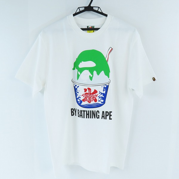 実際に弊社で買取させて頂いたA BATHING APE/アベイジングエイプ SHAVE ICE BY BATHING APE TEE かき氷/M